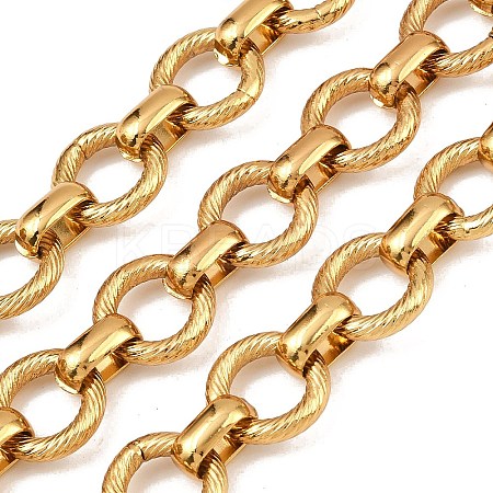 Ion Plating(IP) 304 Stainless Steel Link Chains CHS-A013-04G-02-1