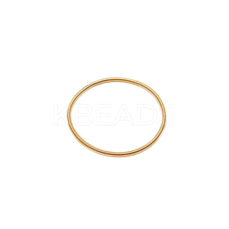 3mm 304 Stainless Steel Spring Bracelet BJEW-WH0016-07KCG-1