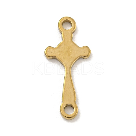 Ion Plating(IP) 201 Stainless Steel Connector Charms STAS-S146-07G-1