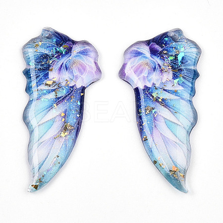 Epoxy Resin Pendants RESI-T057-28A-1