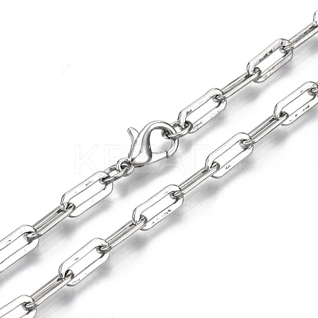 Brass Paperclip Chains MAK-S072-15B-P-1