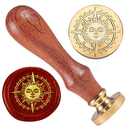 Wax Seal Stamp Set AJEW-WH0208-889-1