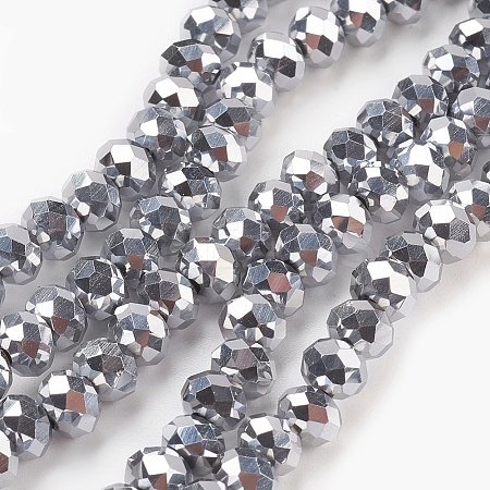 Electroplate Glass Beads Strands LS-GLAA-K027-FP-A02-1