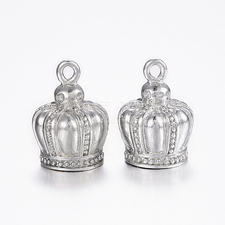 Tarnish Resistant 304 Stainless Steel Pendant Rhinestone Settings LS-STAS-H371-03P-1
