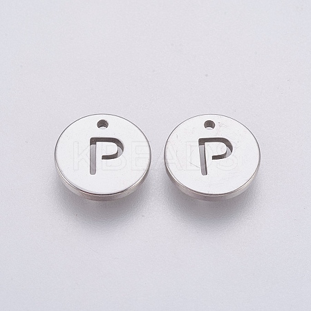 Non-Tarnish 304 Stainless Steel Charms STAS-P212-15P-11-1