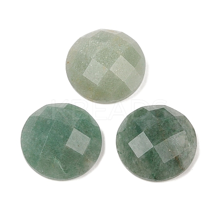 Natural Green Aventurine Cabochons G-C146-03D-1