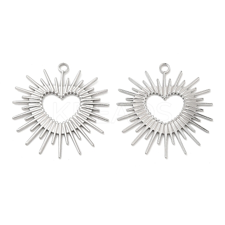 Non-Tarnish 304 Stainless Steel Pendants STAS-Z041-34P-1