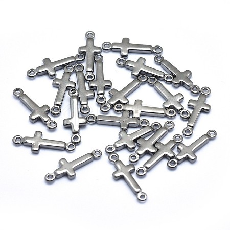 Brass Links Connectors KK-J279-40B-NR-1