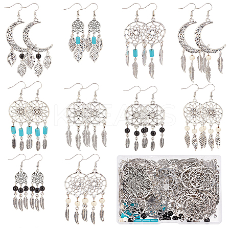 DIY Bohemia Chandelier Earring Making Kit DIY-SC0020-94-1