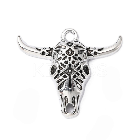Tibetan Style Alloy Pendants PALLOY-WH0101-06AS-1