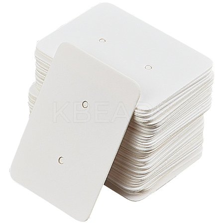 300Pcs Paper Jewelry Earring Display Cards with Hanging Hole CDIS-SP0001-05A-1