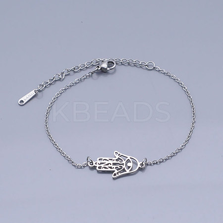 Tarnish Resistant 201 Stainless Steel Link Bracelets LS-BJEW-T011-JN495-1-1