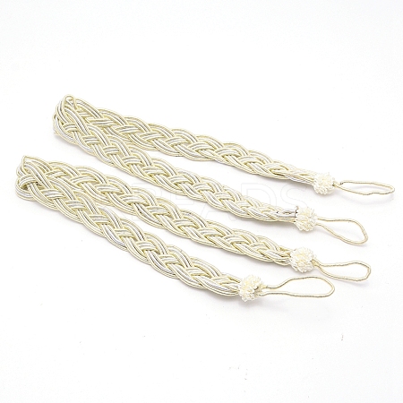 Polyester Braided Curtain Tiebacks AJEW-WH0168-03A-1