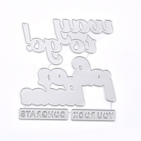 Carbon Steel Cutting Dies Stencils DIY-I083-03P-1
