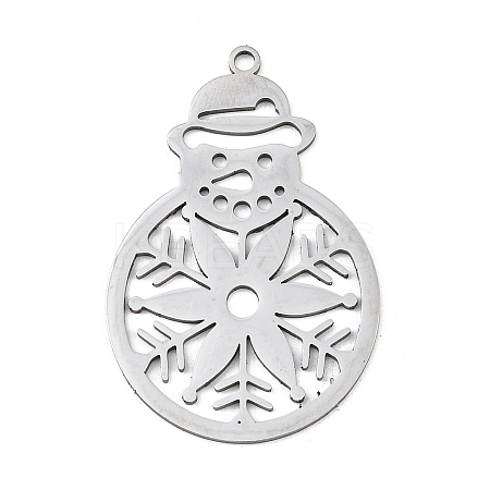 Christmas 201 Stainless Steel Pendants STAS-C156-01X-P-1