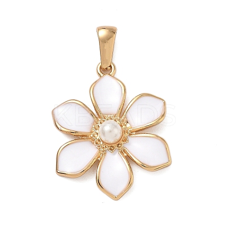 304 Stainless Steel Enamel Pendants LS-STAS-A092-02B-G-1
