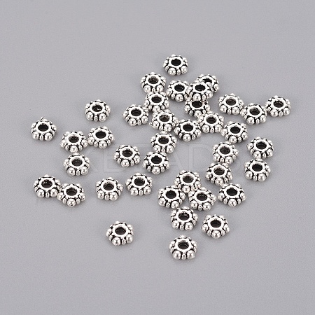 Tibetan Silver Spacers beads LS-AA116-1