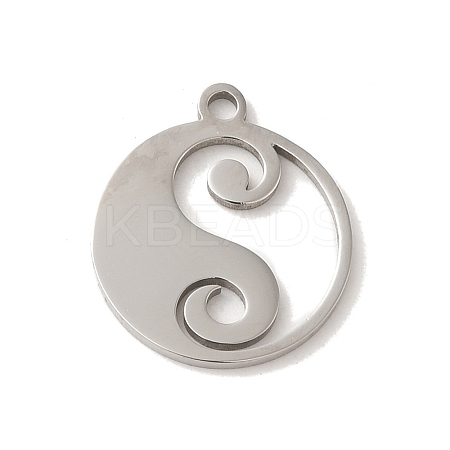 Non-Tarnish 201 Stainless Steel Pendants STAS-E211-05P-1