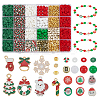 Christmas Theme DIY Jewelry Making Findings Kits DIY-PH0032-75-1