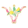 Alloy Enamel Pendants FIND-Z049-02B-01G-1