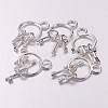 Tibetan Style Alloy Pendants TIBEP-1903-S-RS-1
