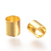 Brass Crimp Beads KK-XCP0001-16-2