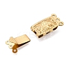 Ion Plating(IP) 304 Stainless Steel Box Clasp STAS-Q318-03G-2