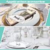 24Pcs Acrylic Wedding Place Card AJEW-FG0002-07-7