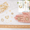 SUNNYCLUE DIY Geometry Dangle Stud Earring Making Kit DIY-SC0020-53-3