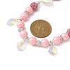 Heart & Moon & Star Acrylic Beaded Bag Straps AJEW-BA00109-5