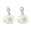 Alloy Enamel European Dangle Charms AL-CBAC2D3-04P-03-1