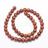 Tibetan Style 3-Eye dZi Beads  G-K166-02-8mm-L1-07-2