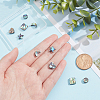  10Pcs 5 Styles Natural Abalone Shell/Paua Shell Beads Sets SSHEL-NB0001-43-3