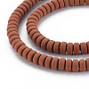 Handmade Polymer Clay Beads Strands CLAY-N008-136-4