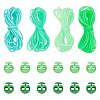 12M 4 Colors Hollow Pipe PVC Tubular Synthetic Rubber Cord RCOR-UN0001-02C-1