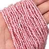 Natural Pink Opal Beads Strands G-H003-B06-02-2