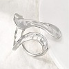 304 Stainless Steel Cuff Rings for Women RJEW-A077-01P-2