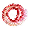 Transparent Glass Beads Strands GLAA-E036-07N-3