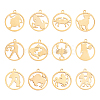 201 Stainless Steel Pendant STAS-UN0022-88G-1