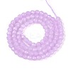 Imitation Jade Glass Beads Strands X-GLAA-T028-4mm-11D-2