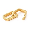 Brass Hoop Earrings LS-EJEW-F273-02A-G-2