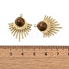 Natural Tiger Eye Pendants STAS-C111-58G-3