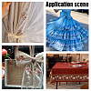 15 Yards Polyester Embroidery Flower Mesh Ribbon SRIB-GA0001-11A-6
