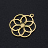201 Stainless Steel Filigree Charms STAS-T049-T671-2-2
