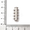 304 Stainless Steel Slide Lock Clasps STAS-A117-07B-P-3