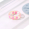 Transparent Resin Finger Rings WG0FCEE-17-1