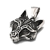 304 Stainless Steel Pendants STAS-H263-13AS-2