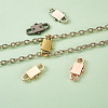 5 Colors Adjustable Alloy Chain Buckles PALLOY-TA0001-91-RS-34