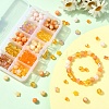260Pcs 10 Styles Baking Paint Glass Beads DGLA-YW0001-49-4