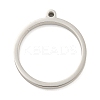 Non-Tarnish 304 Stainless Steel Laser Cut Pendants STAS-U009-06C-02-1